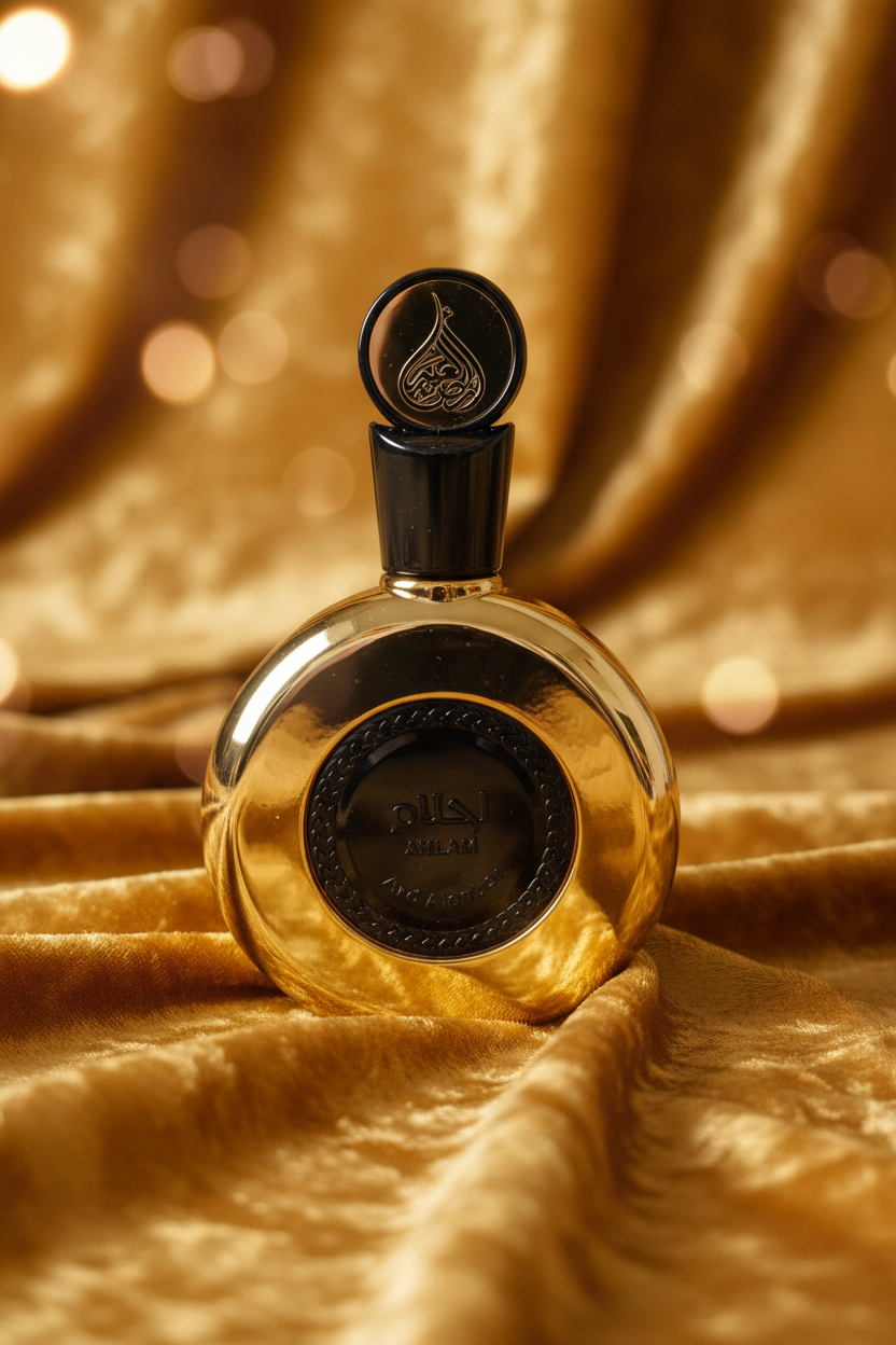 Ahlam - Gold Velvet Background