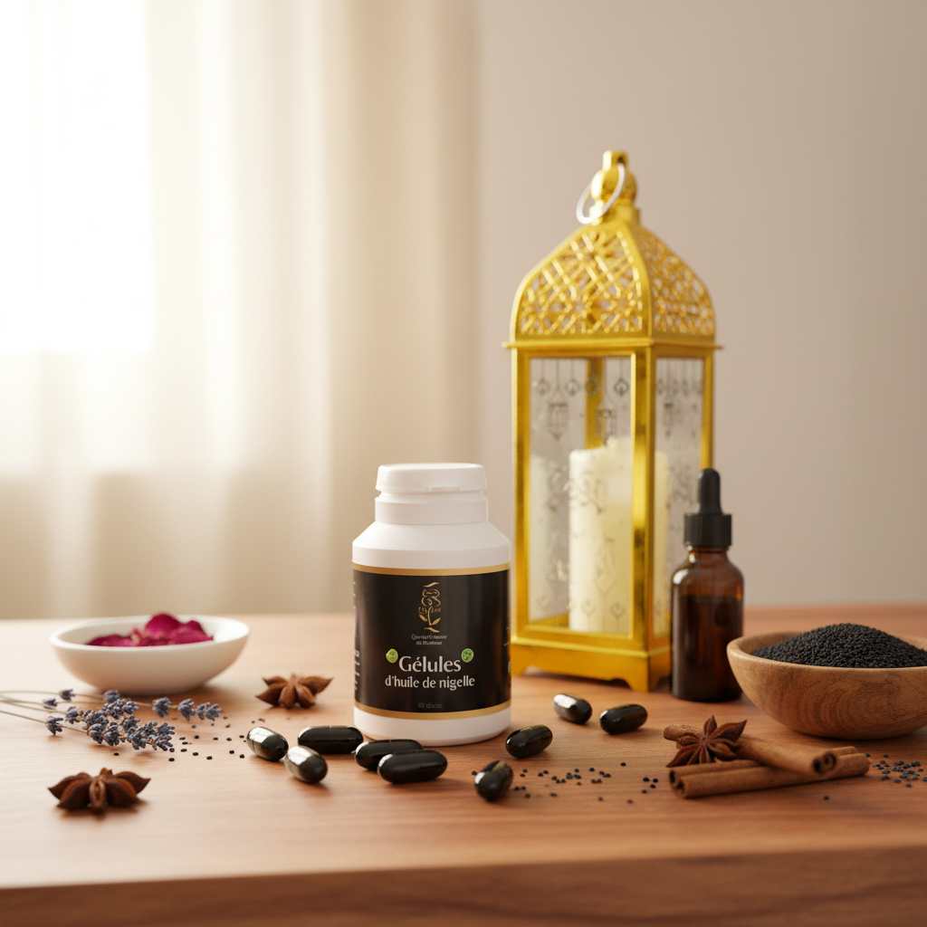 Fekete Köménymag Olaj (Habba sawda) Kapszulák