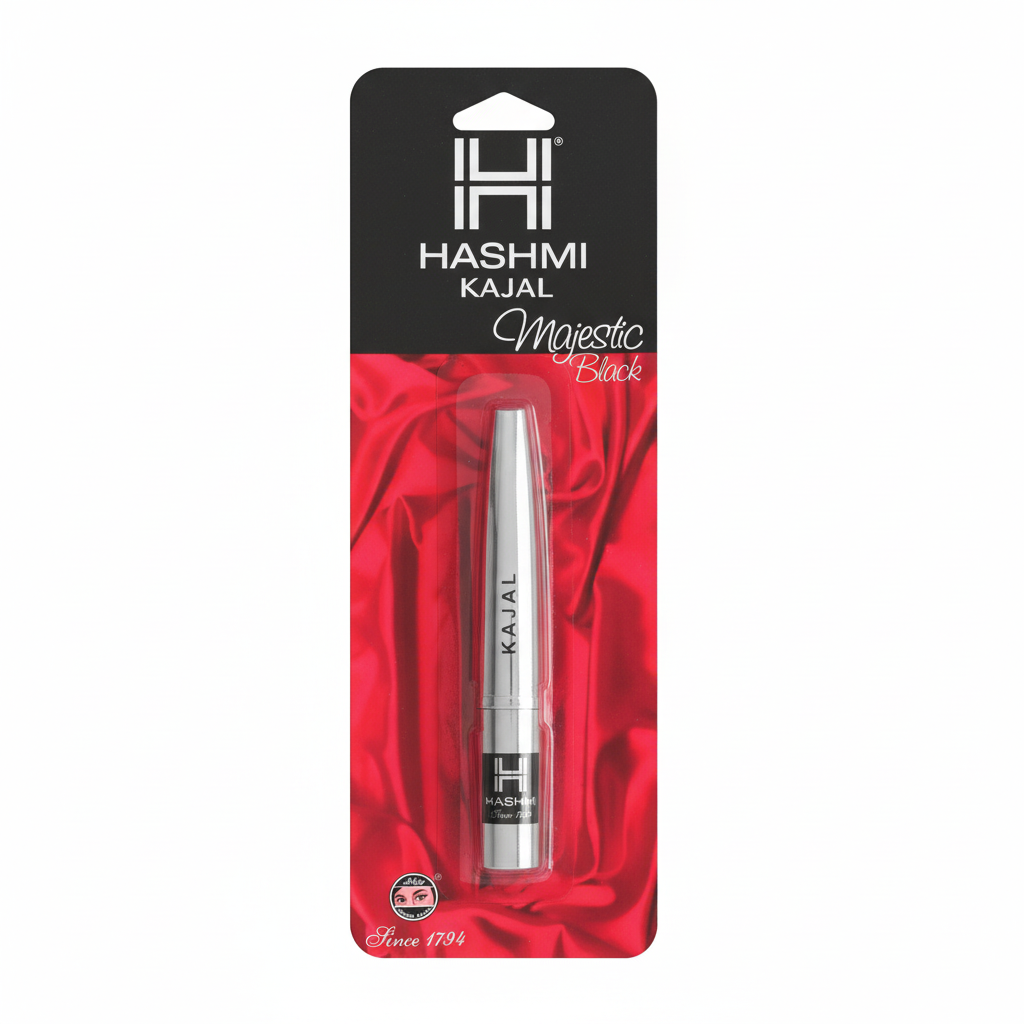 Hashmi Kajal Majestic Black – Királyi fekete szemkontúr ceruza